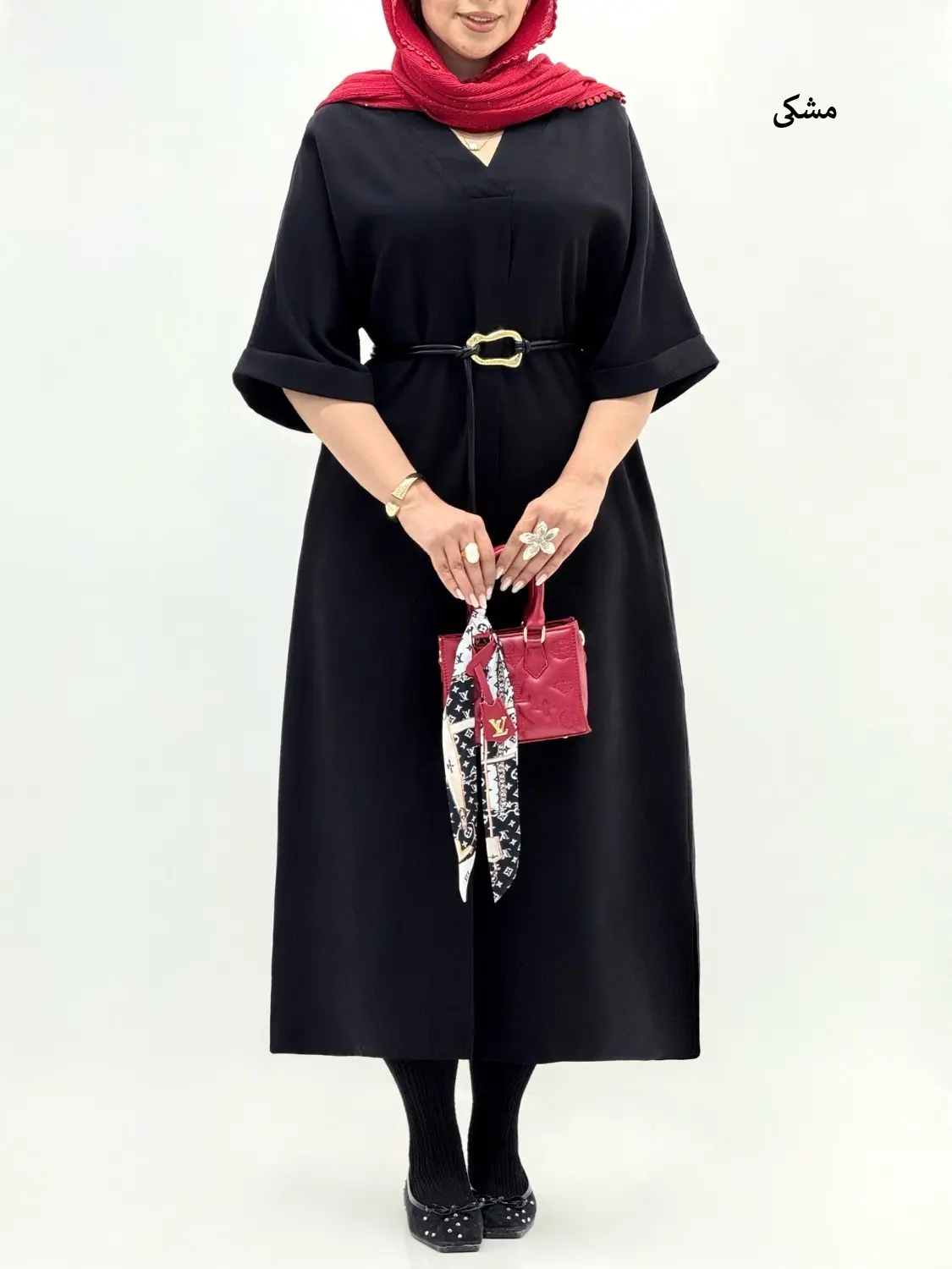 6534-پیراهن سیلک سامبا